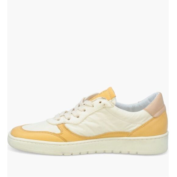 Miz Mooz Veronica Leather Sneaker Lightweight Yellow/White Size 7.5 Euro 38, NWT - Picture 9 of 17
